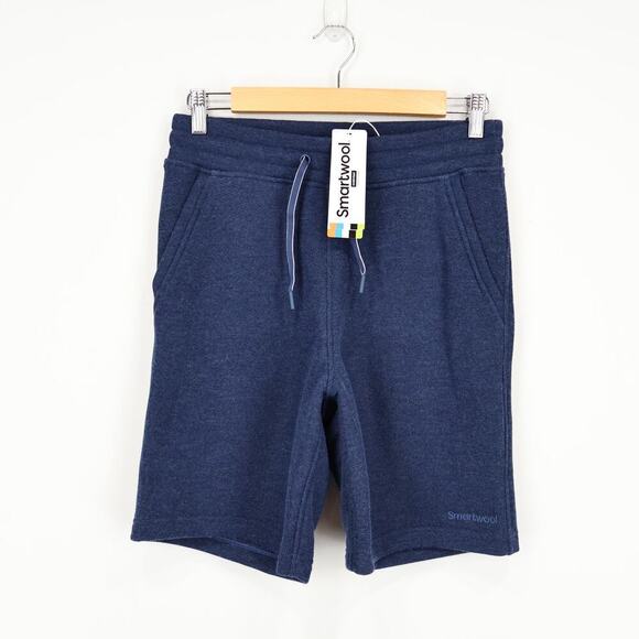 Smartwool Recycled Terry Short Dark Denim Size XS NWT - Picture 2 of 9